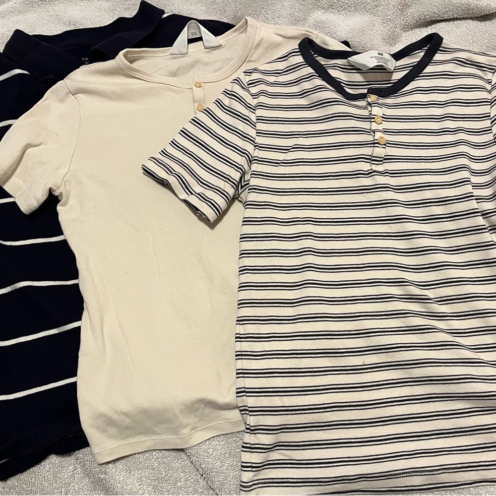H&M boys bundle of shirts - size 8-10